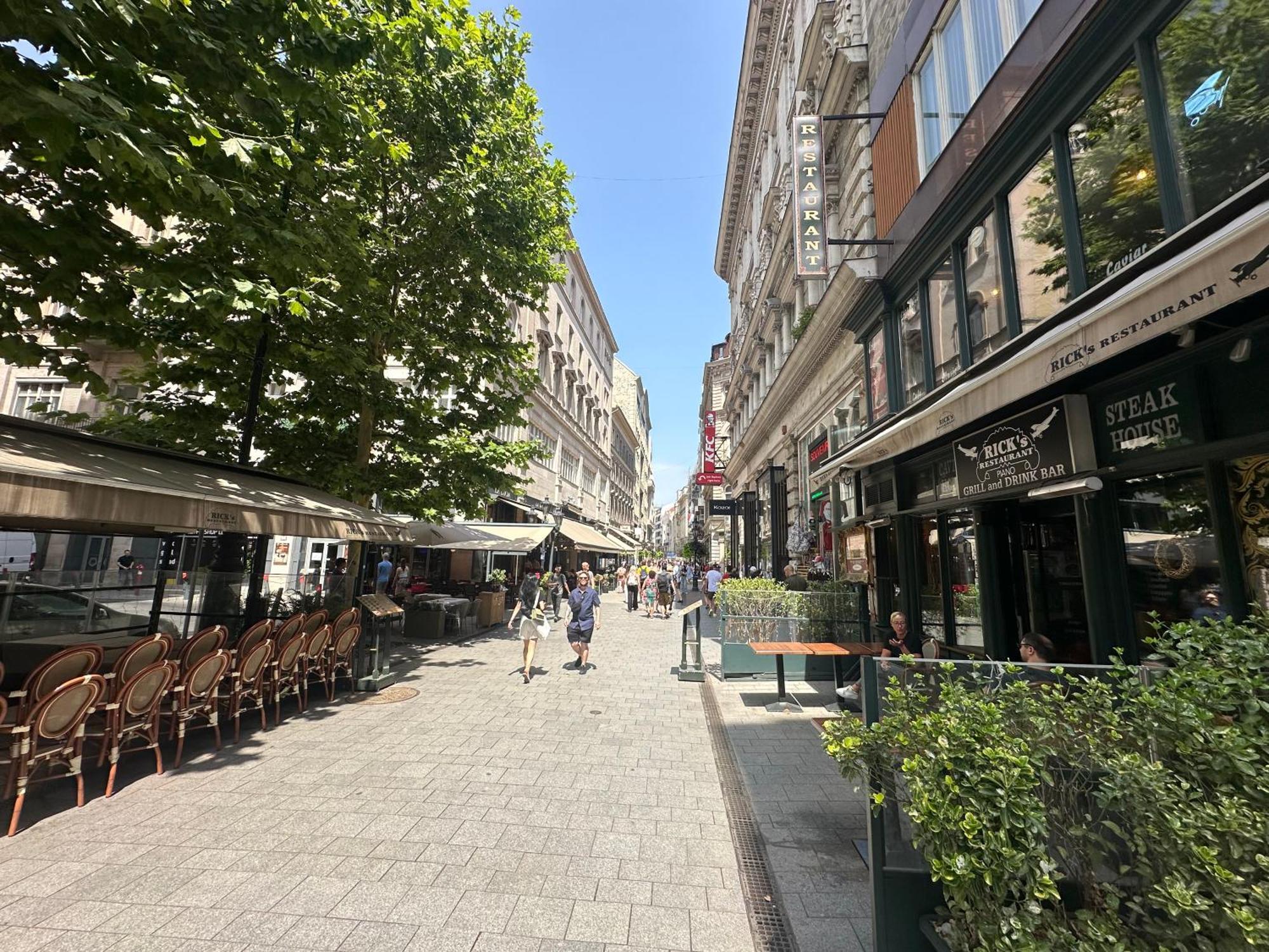 Bright Apartment In The Most Beautiful Street Of Budapest Vaci Street, Fashion Street Apartment Budapest